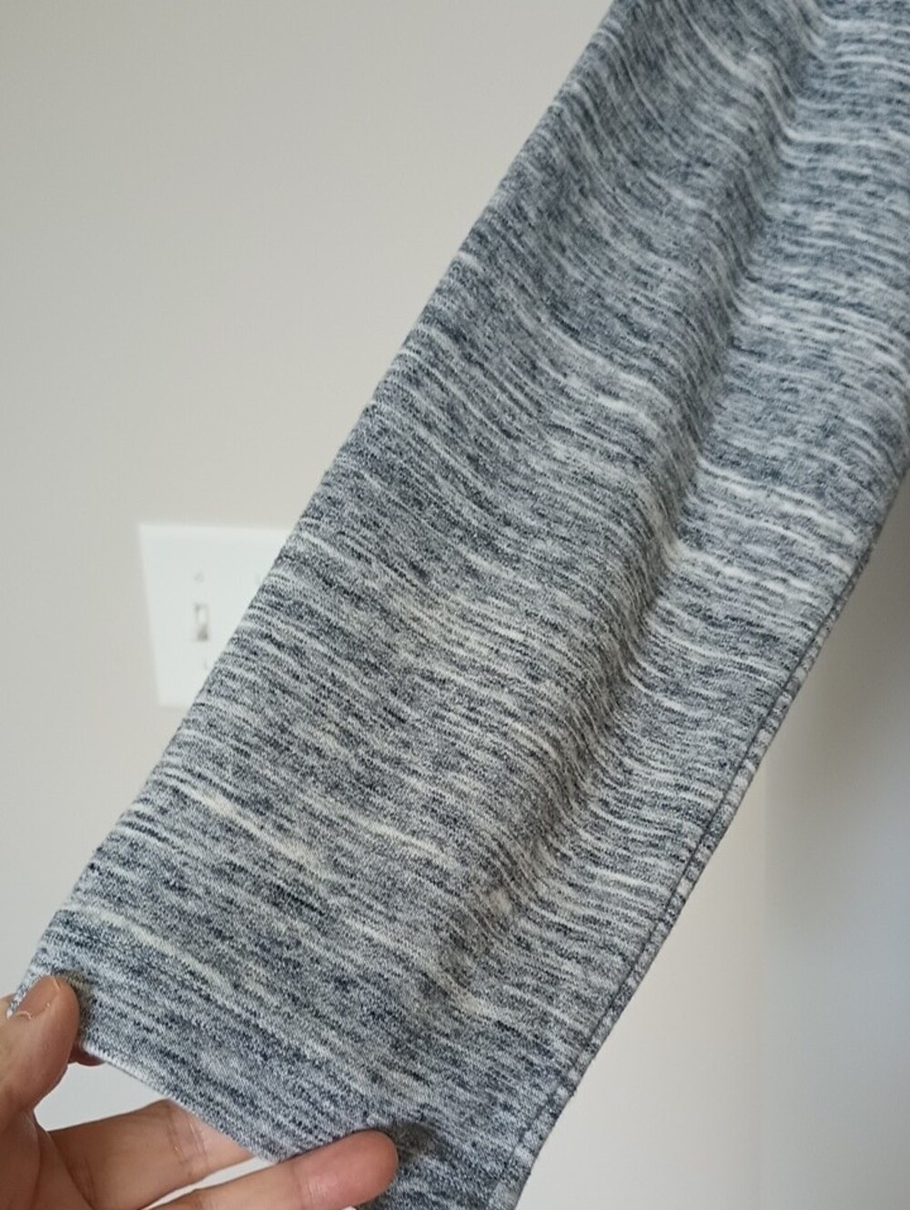 STYLE & CO Heather Gray Full Zip Hoodie Size XL NWOT Lightweight Sweatshirt - Picture 9 of 15